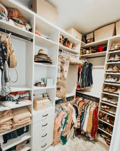 organized closet