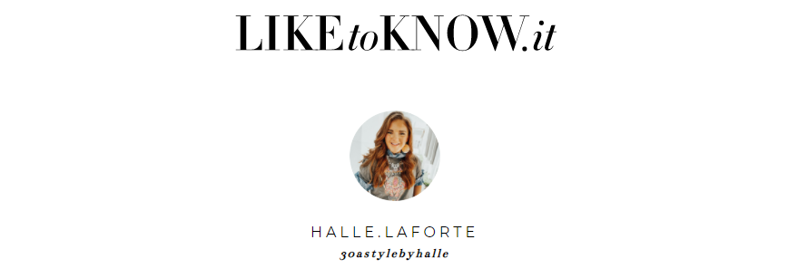 Fill up on Fashion with LiketoKnowit!