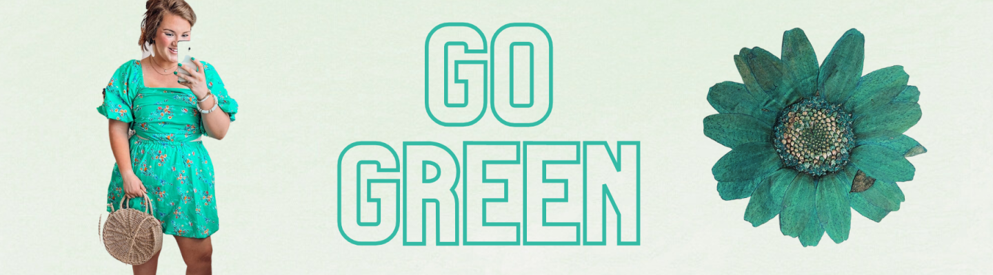 Go for Green! One of Springs Hottest Color Trends…